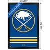 Trends International NHL Buffalo Sabres - Logo 21 Framed Wall Poster Prints - 3 of 4