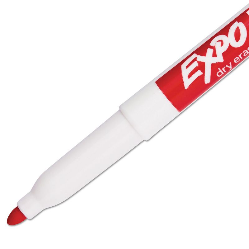 EXPO Low Odor Dry Erase Marker Fine Point Red Dozen 86002, 3 of 8