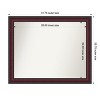 Amanti Art Dalat Non-Beveled Framed Bathroom Vanity Wall Mirror - 3 of 4