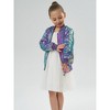 2Bunnies Girls' Mystic Mermaid Sequin Bomber Jacket - 2 of 4