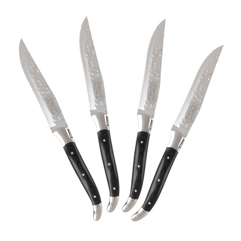 French Home Laguiole 8-Piece Steak Knife and Fork Set