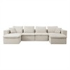 143" Cloud Chenille Modular U-Shaped Sectional Sofa with Deep Seat, No Assembly Required - 2 of 4