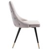 Zuo Piccolo Dining Chair (Set of 2) Gray - 4 of 4