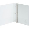 Business Source View Binder Round Ring 1-1/2" Cap Letter-size White 19651 - 2 of 4
