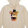Five Nights At Freddy's Game Over Freddy Women's Tofu Long Sleeve Hooded Sweatshirt With 3D Ears - 2 of 2