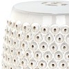 Stella Nailhead Garden Stool - Indoor/Outdoor - ACS4530 - Safavieh - 3 of 3