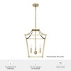 Hunter Fans 15.5" Laurel Ridge Pendant Light Alturas Gold Finish Indoor Ceiling Light - 4 of 4