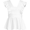 Lands' End Women's Lightweight Jersey Ruffle Peplum Top - 3 of 3