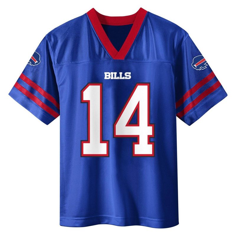 NFL Buffalo Bills Boys' Short Sleeve Diggs Jersey, 2 of 4