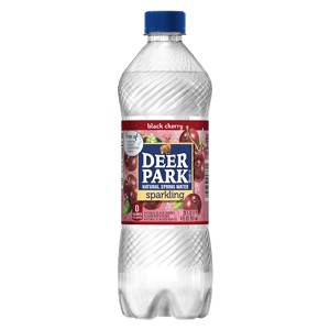 Deer Park Black Cherry Sparkling Water - 20 fl oz Bottle - 1 of 1