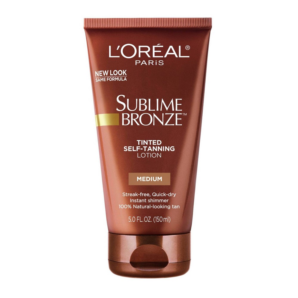 Photos - Cream / Lotion LOreal L'Oreal Paris Sublime Bronze Tinted Self-Tanning Lotion - 5 fl oz 
