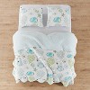 Biscayne Quilt Set - Teal, Green, Aqua - Levtex Home - 3 of 4