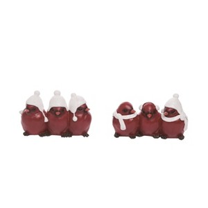 Transpac Resin Bird Friend Figurine Set of 2 Christmas Home Decorations - 1 of 1