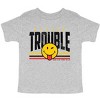 The Juniper Shop SmileyWorld Little Trouble Toddler Short Sleeve Tee - 2 of 4