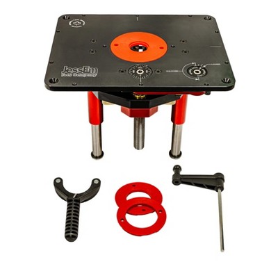 JessEm 02121 Mast-R-Lift II Router Lift, 8-1/4-Inch by 11-3/4-Inch