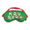 The Grinch Merry Grinchmas 3-Piece Memory Foam Neck Pillow Eye Mask & Luggage Tag Set - 4 of 4