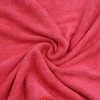 Unique Bargains 250GSM Microfiber Towel Cleaning Cloths for Auto Car Washing Red 2pcs - 3 of 3