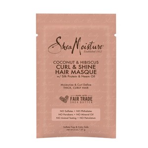 SheaMoisture Hair Masque Coconut & Hibiscus, 2 oz - 1 of 4
