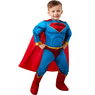 Superman Costume for a Toddler - The Bearfoot Baker