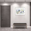 41" x 30" Morning Glory II Floral by Isabelle Z: Hardwood Frame, Abstract Art - Amanti Art - 4 of 4