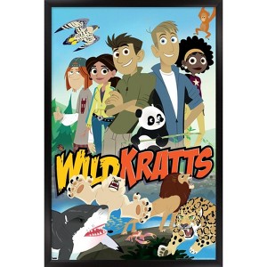 Trends International Wild Kratts - Group Framed Wall Poster Prints - 1 of 4