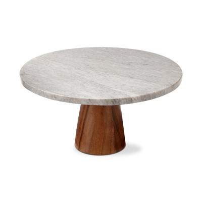 tagltd Onyx Marble Cake Plate