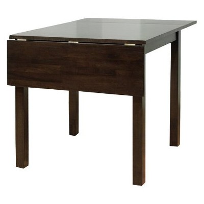 Austin Drop Leaf Extendable Dining Table Wood/Espresso - Buylateral