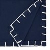 Saro Lifestyle Classic Charm Chunky Whip Stitch Table Runner - 2 of 3