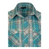 Gioberti Men's Western Cowboy Short Sleeve Shirt with Snap Buttons - 3 of 4