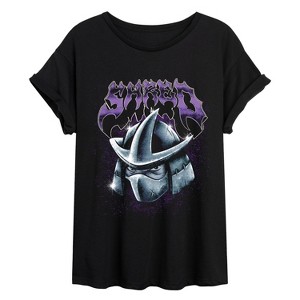 Women's - Teenage Mutant Ninja Turtles - Shredder Chrome Oversized ...
