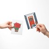 Poinsettia, Winter Home, Raccoon Gift Winter/Holiday/Christmas Greeting Card Pack Sets (3 ct, Assorted) by Ramus & Co - 2 of 4
