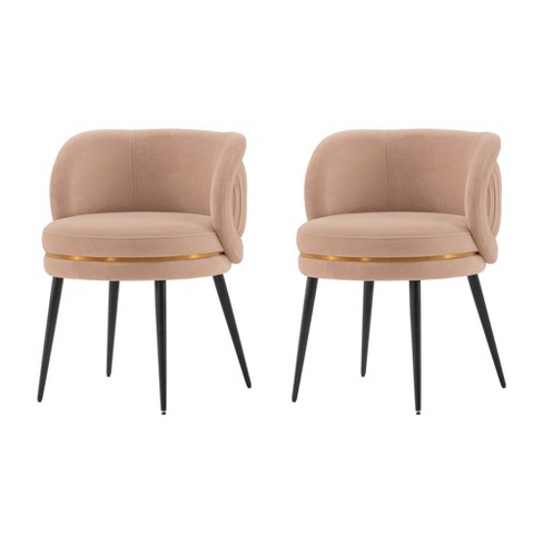 Pleated dining online chair