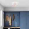 Livex Lighting Meridian 3 - Light Semi-Flush Mount in  English Bronze - 3 of 4