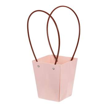  Juvale 24 Pack Reusable Kraft Paper Floral Gift Bags with Pink  Ribbon Handles for Party Favors, Mothers Day, Weddings, Birthday  Celebration, Baby Shower, 2 Designs (9 x 8 In) : Health & Household