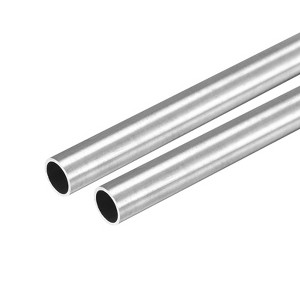 Unique Bargains 304 Stainless Steel Corrosion Resistant Round Industry Tube 2 Pcs - 1 of 4