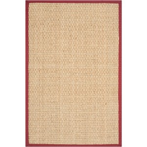 Natural Fiber Basket Weave  NF114 Power Loomed Indoor Rugs - Safavieh - 1 of 4
