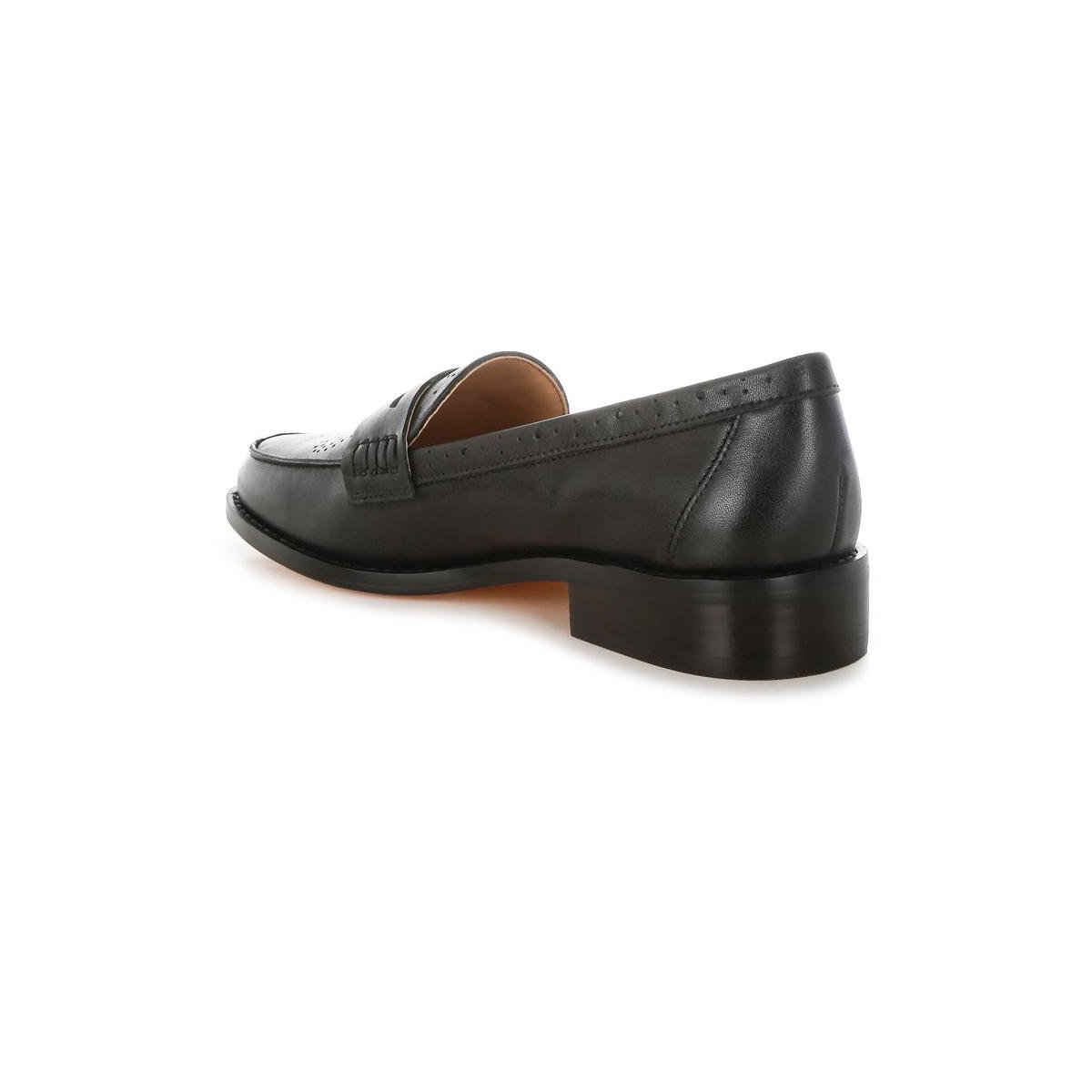 Женские туфли Rag & Co Womens Clotilda Perforated Low Heel Loafers 7 — фото 3