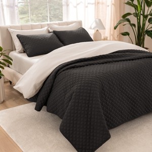 Oversized Quilted Coverlet Set by Bare Home - 1 of 4