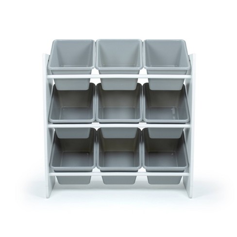 Cambridge Extra Large Kids' Toy Storage Organizer With 20 Storage Bins  White - Humble Crew : Target