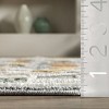 Nuloom Henny Diamond and Stripes Fringe Indoor Area Rug, 5' x 8', Light Gray - 3 of 4