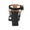 Journee Signature Womens Genuine Leather Beckie Block Heel Open Square Toe Sandals - 3 of 4