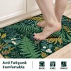 BAGOKIE 2 Pieces Kitchen Rugs Anti-Fatigue Kitchen Mat Set, 17.3"x28" + 17.3"x47" - 2 of 4