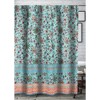 Greenland Home Fashions Audrey 2011ASHW Shower Curtain, 72x72 Inches - 2 of 3