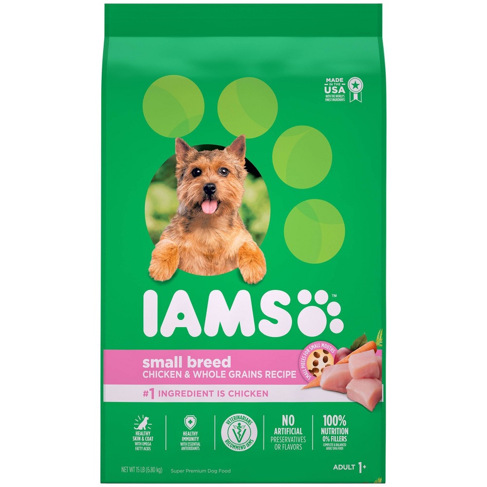 UPC 019014705368 product image for Iams Proactive Health Chicken & Whole Grains Recipe Small Breed Adult Premium Dr | upcitemdb.com