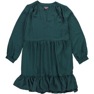 Vince Camuto Womens Ruffled Fit & Flare Dress - 1 of 2