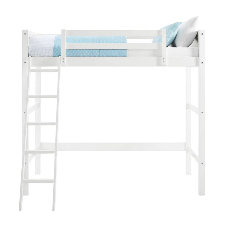 Twin Houston Kids' Wooden Loft Bed with Ladder - Room & Joy, 4 of 8
