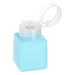 Unique Bargains Press Type ESD Anti-Splash Alcohol Dispenser with Sealing Plastic Lid - 1 of 3