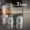 ZAFRO Ice Makers Countertop with Self-Cleaning, 26lbs/24hrs, 9 Cubes Ready in 6 Mins, Portable Ice Machine with 2 Sizes Bullet Ice/Ice Scoop, Black - 3 of 4