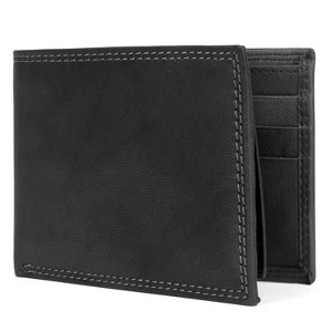 J. Buxton Hunt Credit Card Billfold Leather Wallet with Card Case - 1 of 4