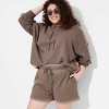 Women's Oversized Hoodie Sweatshirt - Wild Fable™ - 4 of 4